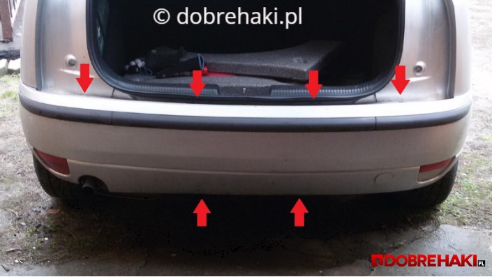 Hak holowniczy Ford Focus I 2001